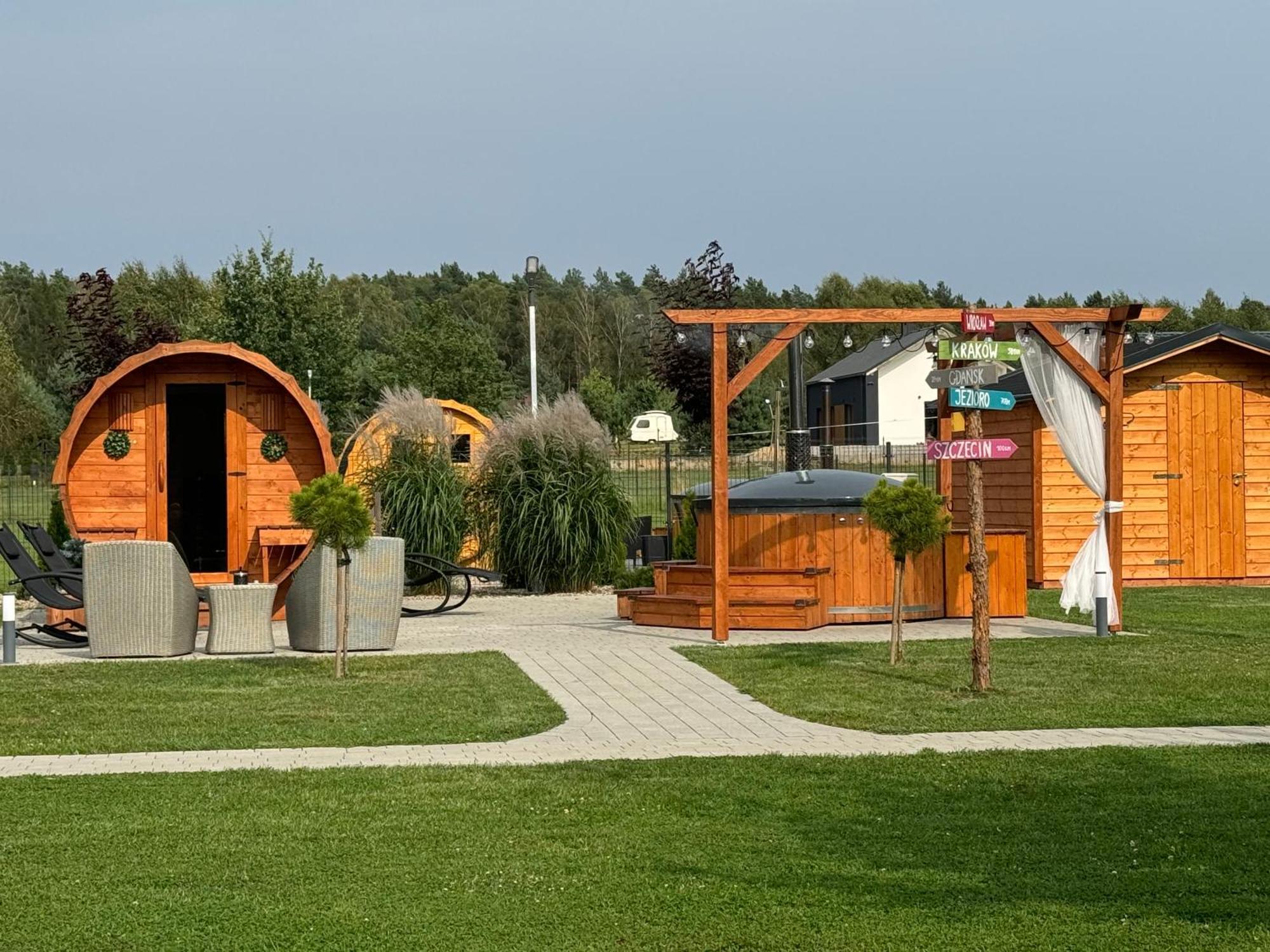Lesna Osada -dominikowo -sauna , Balia Holiday home